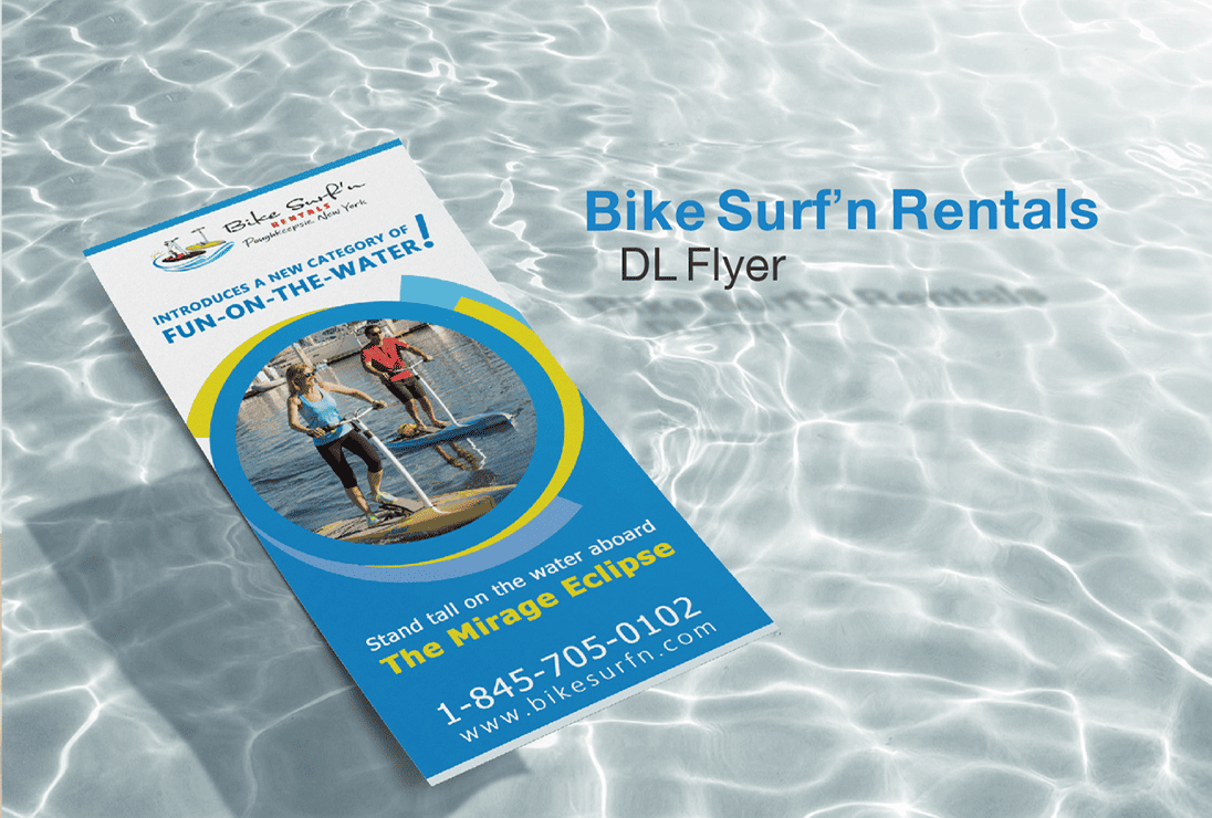 Bike Surf’n Rentals – Flyer Design