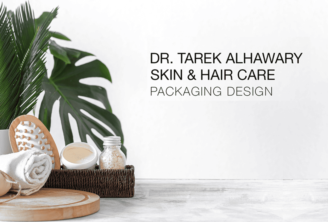 Dr. Tarek Elhawary Skin & Hair Care Products – Packaging Design