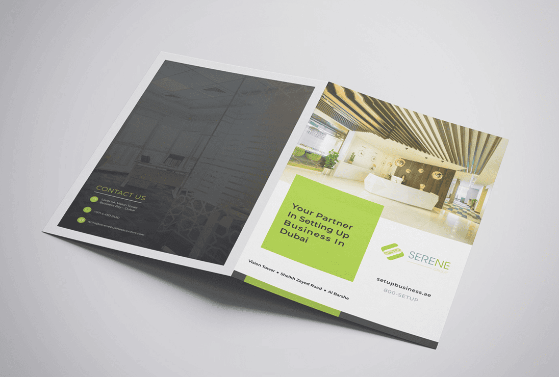 SERENE Group – Brochure Design